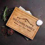 Personalized Cutting Board Housewarming Gifts, Custom Engraved New Home Gift Ideas, Realtor Closing Gifts for First Time Home Buyers, New Neighbor Home Sweet Home Gift GIFTS TO ENGRAVE