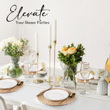 RUNTIVAN Round Woven Placemats Set of 6, Natural Water Hyacinth Place mats, 12 inch Rattan Placemats Wicker Placemats Farmhouse Boho Braided Heat Resistant Outdoor Placemat Patio Table Place Mats RUNTIVAN