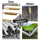 AOTOB 12 FT Trampoline for Kids with Enclosure Net, Recreational Outdoor Trampolines, ASTM Approved (Yellow) AOTOB