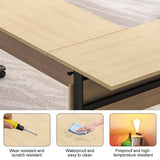 Conference Table, 4 Pack Folding Conference Room Table Flip Top Training Table, Modern Mobile Meeting Table with Lockable Wheels for Office, Classroom, School, 55 x 23.6 x 29.5 inch (4pcs) Goakwwuz