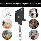 Punching Bag Hanger Heavy Duty Beam Mount for Heavy Bag 360° Rotation Ceiling Mount Bracket Wood Beam Hook with Spring Ideal for Boxing Muay Thai Aerial Yoga and Home Gym Training Yoiilifee