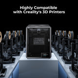 Creality ABS Filament 1.75mm for K1 Max, 3D Printer Filament ABS Designed for High Speed 350mm/s, High Impact Resistance, Odorless Non-Toxic and Without stringing or Clogging, 1kg(2.2lbs) ABS Black Creality