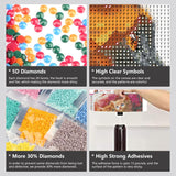 AMORARS Cat Diamond Painting Kit for Adults, 5D Forest Cat Diamond Art for Beginners - DIY Full Diamond Dot Gem Art Painting, Suitable Gifts and Home Wall Decoration Crafts, 12x12Inch AMORARS