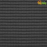 Easy-Going Stretch Square Ottoman Cover 40x40x15 inch Folding Storage Stool Furniture Protector Soft Rectangle slipcover with Elastic Bottom Dark Grey Easy-Going