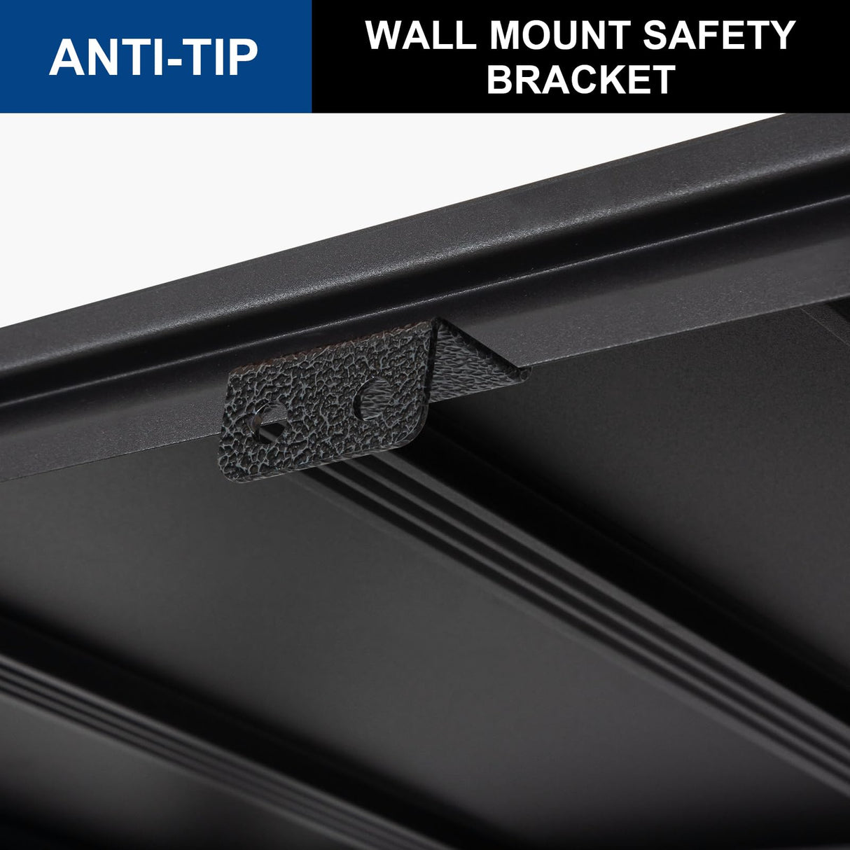 BILT HARD 2000LBS Garage Shelving, 39.4" W x 18" D x 72" H, 5-Shelf Storage Shelves Heavy Duty, Industrial Metal Shelving Units with Adjustable Shelf, Steel Utility Shelves, Black BILT HARD