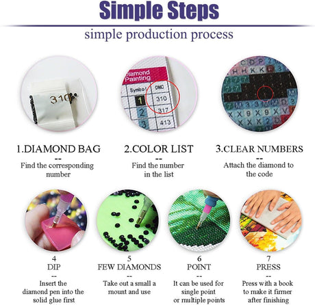 CreateJoy 12 Pack 5D Diamond Art Kits for Adults - Beach Diamond Art DIY Paint with Round Full Drill Diamond dots for Beginners, Gem Paintings for 12X16 Inch Home Wall Decor CreateJoy