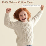 Katech Pure Cotton Yarn for Crocheting & Knitting – Soft Sport Weight CYC #2, 6 Skeins (50g Each, 300g Total), Ideal Crochet Yarn for Dishcloths, Baby Clothes, Socks, Lightweight Scarves（Beige） Katech