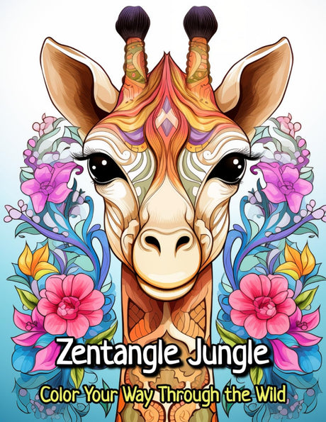 Zentangle Jungle: Color Your Way Through the Wild WoodArtSupply
