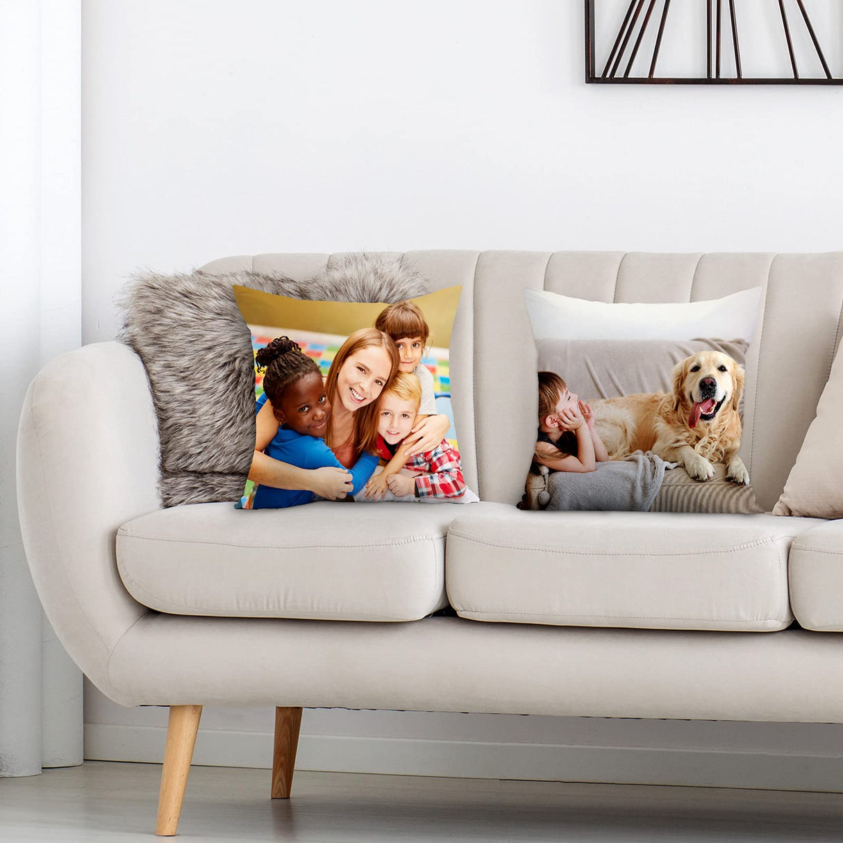 Tatuo 20 Sublimation Pillow Covers Blank Polyester Throw Pillow Covers 17.7 x 17.7 Inch Heat Transfer Pillow Covers with Zipper for Sublimation Printing Couch No Pillow Insert Tatuo