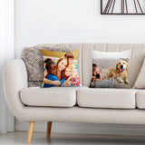 Tatuo 20 Sublimation Pillow Covers Blank Polyester Throw Pillow Covers 17.7 x 17.7 Inch Heat Transfer Pillow Covers with Zipper for Sublimation Printing Couch No Pillow Insert Tatuo