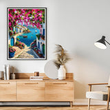 MBNTJHT DIY Scenery Diamond Art Kits for Adults Beginners,5D Full Round Drill Landscape Diamond Painting Kits for Adults,Flowers and Sea Gem Painting Art Crafts for Home Decor Gifts 12X16 Inch. MBNTJHT