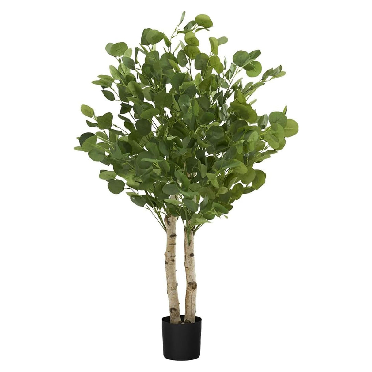 Maia Shop 3.5ft Artificial Eucalyptus Tree, Fake Plants for Home Decor, Natural Wood Trunk Maia Shop