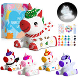 Goodyking Paint Your Own Flying Unicorn Lamp Kit, DIY Unicorn Crafts Night Light, Arts & Crafts for Kids Age 8-12, Painting Art Supplies, Birthday Easter Gift for Kids Age 3 4 5 6 7 8+ Goody King