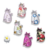 6pcs Needle Minder for Cross Stitch,Sewing Magnetic Needle Keeper,Cute Cat Cartoon Minders,Needle Holder for Embroidery,Needlework Storage Accessory, Gift for Cross Stitch Lover（48-Needle） Generic