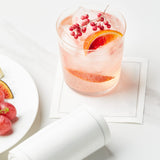 My Drap Basics Cotton Cocktail Napkin, 50 Per Roll, Cream, 4.3 x 4.3 Inch MY DRAP