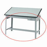 Safco Products 3962GR Precision Drafting Table Base for Use with 3952, 3953 Table Top, Sold Separately, Gray Safco