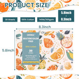 Watercolor Paper Pad, 30 Sheets, A5 (8.3 x 5.8"), 100% Cotton Paper, Glue Bound, 140LB/300GSM Cold Pressed Water Color Paper for Watercolor Drawing, Mixed Media, Art Journaling (8.3 x 5.8 Inch) DHAIQC