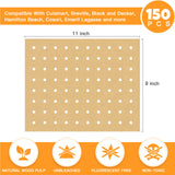 Air Fryer Disposable Parchment Paper Liners: 150pcs Airfryer Liners 9x11 Inch Perforated Rectangular Paper Sheets Basket Liner Accessories For Toaster Oven Xl Air Fryer dcosok