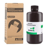ELEGOO 3D Printer Resin, 405nm Fast UV Curing Standard Photopolymer Resin, High Precision, Non Toxic 3D Resin for Saturn 4/Saturn 3/Mars 5/Mars 4, LCD/MSLA/DLP 3D Printing, Clear Green 1000G Deeplee