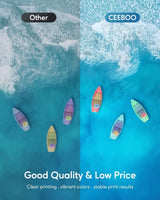 522 High Capacity Refill Ink Bottle Replacement for Epson Compatible 522 Ink Refill Bottle(Not Sublimation Ink)Use for ET-2803 ET-2800 ET-2720,4 Packs CEEBOO