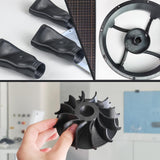 3D Printer Filament PPS Filament Toughened and Modified 1kg 2.2lbs, 1.75mm Engineering Chemically Resistant Thermoplastics with PC Spool, 3D Printing Filament High Melting Point Up to 300°C yxpolyer