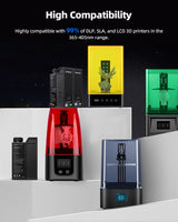 Inslogic Flexible 70A Resin 3D Printer Resin, 1KG 3D Printing Resin for Printing Soft and Flexible Items, Bendable and Not Brittle, Fast Curing 405nm UV Photopolymer Resin, 1KG Black Inslogic