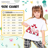 5 Pieces Toddler Blank Sublimation T-Shirt Modal Crew Neck Short Sleeve T-Shirt for Kids Baby Children Youth Tye Dying (3T) JenPen