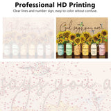 DIY Painting by Numbers for Adults, Sunflower Paint by Numbers, 16X20 Inch Adults Paint by Number Kits for Beginners on Canvas, Flameless Color by Number Art Kits for Kids TUMOVO