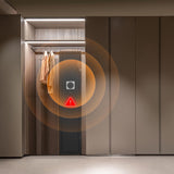 HEANVO 2-4 Gun Safe, Gun Safe for Rifles and Pistols, Shotgun Rifle Safe,No Assembly Gun Cabinet for Shotguns, Quick Access Rifle Safe, Gun Locker with Dual Alarm & Mute Mode Switching HEANVO