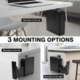 Sgorlds Biometric Slider Gun Safe for Handgun,Auto Sliding Door Hand Gun Safe, Quick Access Pistol Safe for Nightstand, Desk, Bed Side With Fingerprintt, PIN Code, KEY Access Sgorlds