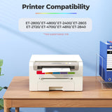 522 Ink Refill Bottles ET-2800 ET-4800 ET-2400 ET-2803 Ink Refill Replacement for Epson 522 Ink Refill Bottles Compatible for Ecotank for ET-2720 ET-4700 ET-4810 ET-2840 Printer (Not Subli Ink) Trokliey