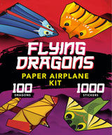 Flying Dragons Paper Airplane Kit WoodArtSupply