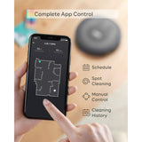 eufy Anker RoboVac G30 Verge, Robot Vacuum with Home Mapping, 2000Pa Suction, Wi-Fi, Boundary Strips, for Carpets and Hard Floors (Renewed) eufy