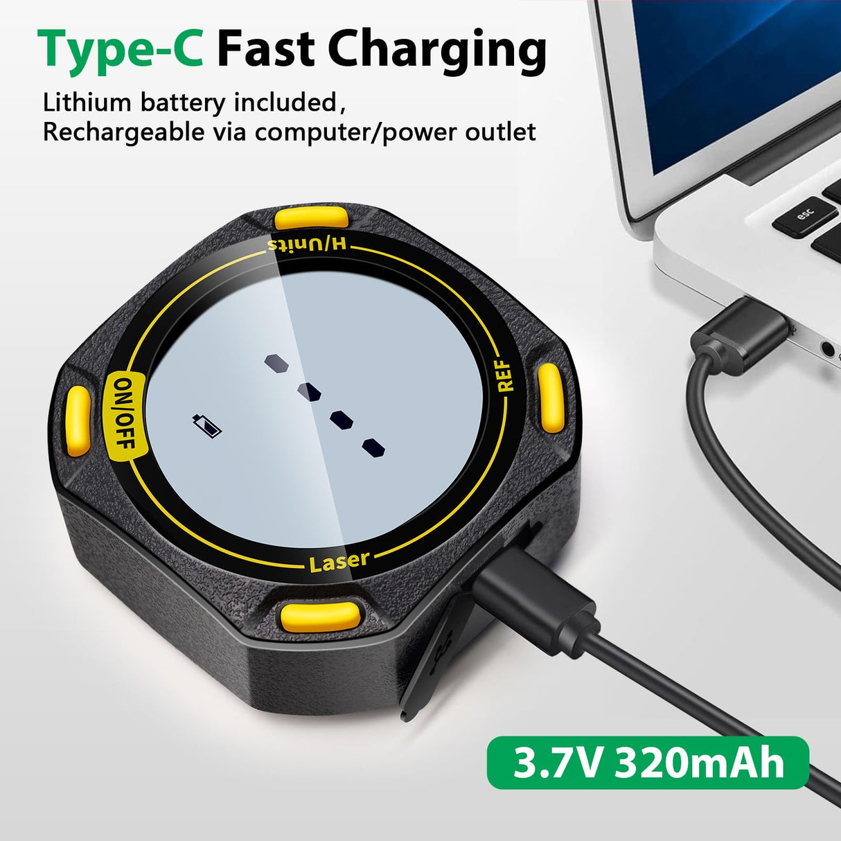 SNAKOL Digital Angle Finder Protractor Inclinometer Level Angle Gauge Angle Cube Level Box with 5-Sided Magnes and Backlight, Measuring Tool for Construction,Machinery and Woodworking SNAKOL