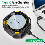 SNAKOL Digital Angle Finder Protractor Inclinometer Level Angle Gauge Angle Cube Level Box with 5-Sided Magnes and Backlight, Measuring Tool for Construction,Machinery and Woodworking SNAKOL