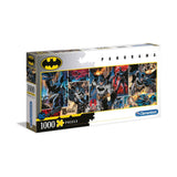 Clementoni - 39574 - Collection Panorama - Batman - 1000 Pieces - Made in Italy, Jigsaw Puzzle for Adult Clementoni