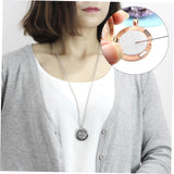 HEALLILY 50pcs Car Perfume Cotton Cloth Portable Diffuser Car Scented Hanging Kick Float Sublimation Air Freshener Blanks Healthy Air Freshener Safe Air Freshener Round Sheet White Natural HEALLILY