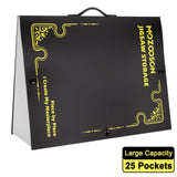 MOZOOSON Puzzle Storage Folder for 1000pcs Puzzle, Jigsaw Accessories with 25 Pockets, Large Capacity Puzzle Organizer, Dustproof and Protective Puzzle Accessory, for Puzzle Enthusiasts MOZOOSON