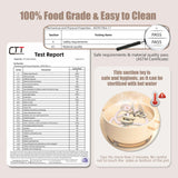 zeeloopbee High Chair Toys with Suction Cups for Infant Toddlers Silicone Suction Cup Montessori Educational Teething Toys for Babies Ages 0-6 M+ Baby Teething Toys for 6 to 12 Months(Beige) zeeloopbee