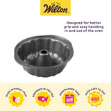 Wilton Perfect Results Premium Non-Stick 9.51-Inch Fluted Tube Pan, Steel Cake Pan Wilton