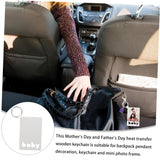 Didiseaon 18 Pcs Dye Sublimation Keychain Sublimation Coating Picture Keychains Sublimation Blanks Sublimation Pens Rectangle Sublimation Keychain Blanks Blank Board Spray Baby Didiseaon