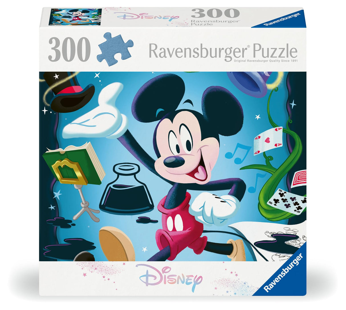 Ravensburger Disney Puzzle Moment - Mickey 300 Piece Jigsaw Puzzle | Playful Illustrations | Perfect Format for Beginners | FSC-Certified Materials Ravensburger