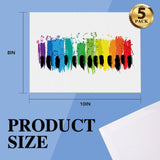 ESRICH Canvas Boards for Painting, 5 Pack Canvases for Painting 8x10 Cotton Primed Acid Free Blank Canvas Panels for Oil Paint, Watercolor, Acrylic Paint, Gouache and Tempera. ESRICH