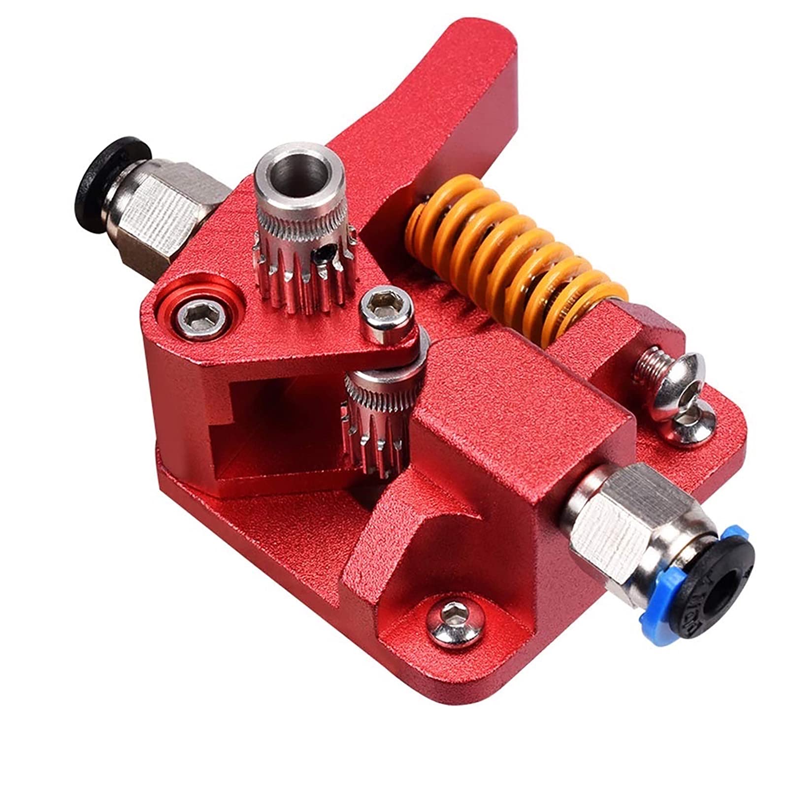 BIGTREETECH Dual Gear Extruder 3D Printer Extruders Double Gear mk8 extruder Dual Driver Feed for Creality Ender 3/5 Ender 3 V2 CR10S CR-10 Pro CR-10S 3D Printer 1.75mm Filament - WoodArtSupply