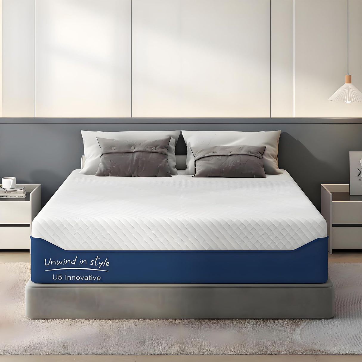 YskdhfczQ Full Size Mattress, 14 Inch Gel Memory Foam Mattress for Cooling Night Sleep & Pressure Relief, Medium Firm Mattress in a Box, Fiberglass-Free, CertiPUR-US Certified (14 Inch, Full) YskdhfczQ