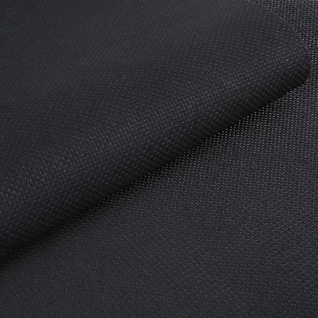 Caydo 2 Pieces 14 Count Classic Reserve Aida Cloth Cross Stitch Cloth, 25 by 18-Inch Big Size, Black Caydo