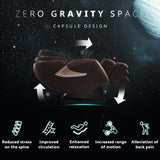 Massage Chair, Zero Gravity Full Body Massage Chair Extra Large Shiatsu Recliner w/ 14 Massage Points, Lumbar & Calf Heating, 20 Auto Modes, Air Compression, Bluetooth Speaker, Touch Screen Controller Mazzup