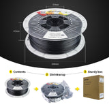 YXPOLYER PPS Filament 1.75mm Engineering Filament for FDM 3D Printer Filament 1KG with PC Spool yxpolyer