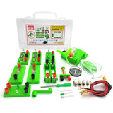 EUDAX Physics Science Lab Learning Circuit kit,Electricity Experiment Set,Building Circuits for Kids Junior Senior High School Students (Upgrade kit) EUDAX