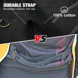 ARCCAPTAIN Leather Welding Work Apron 24" X 36" Heat Flame Resistant Cowhide Blacksmith Aprons with 6 Tool Pockets for Welders Men Women, Adjustable M to XXXL-Black ARCCAPTAIN